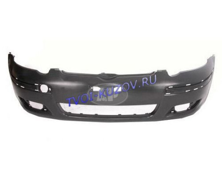 БАМПЕР ПЕРЕДНИЙ грунт.отв.под п/т.и молдинг 02-05  - для TOYOTA YARIS