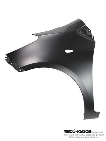КРЫЛО ПЕРЕДНИЙ ЛЕВАЯ СТОРОНА С ОТВ ПОД ПОВТОРИТЕЛЬ (ТАЙВАНЬ) для Toyota YARIS (08.2005-)