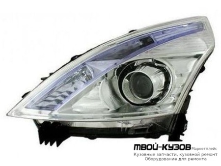 ФАРА ЛЕВАЯ СТОРОНА ЛИНЗОВАННАЯ (БИКСЕНОН) (КИТАЙ) для Nissan TEANA (2008-2013)