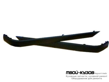 МОЛДИНГ БАМПЕРА ЗАДНИЙ ЛЕВАЯ СТОРОНА ЧЁРНЫЙ (ТАЙВАНЬ) для BMW E36 (12.1990 - 01.2000)