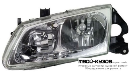 ФАРА ЛЕВАЯ СТОРОНА ПОД КОРРЕКТОР (DEPO) для Nissan ALMERA N16 (06.2000-)