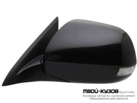 ЗЕРКАЛО ЛЕВАЯ СТОРОНА ЭЛЕКТР С ПОДОГРЕВОМ УКАЗАТЕЛЬ ПОВОРОТА ГРУНТ (ТАЙВАНЬ) для Honda ACCORD (2008-2012) ЕВРОПА