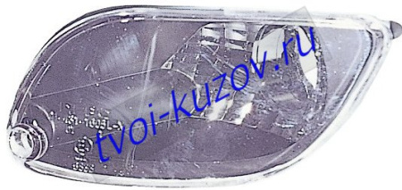 FOCUS УКАЗАТЕЛЬ ПОВОРОТА нижний левый и правый (КОМПЛЕКТ) в бампер ТЮНИНГОВАН. прозрачн. хрустальн. тонированный