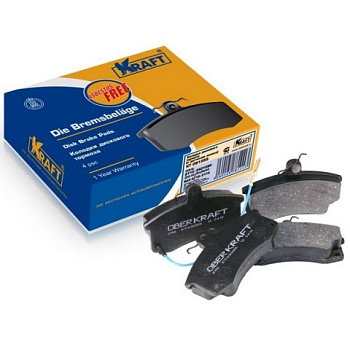 Колодка тормозная ВАЗ-2110 передняя (KRAFT) (4 шт.)