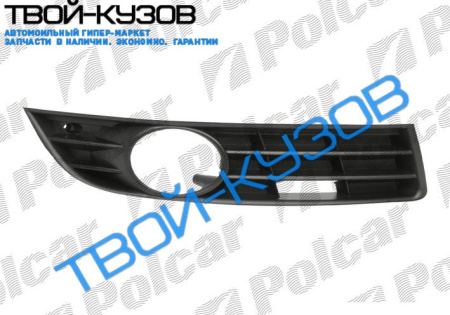 PASSAT B6 05- РЕШЕТКА В ПЕРЕДНИЙ БАМПЕР ПРАВАЯ С ОТВ ПОД ПРОТИВОТУМАН.