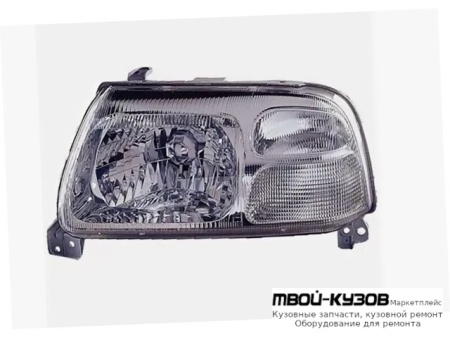 ФАРА ЛЕВАЯ СТОРОНА +/- ПОД КОРРЕКТОР (DEPO) для Suzuki GRAND VITARA (1998-) CHEVROLET TRACKER (1999-) XL7 (2001-2006)