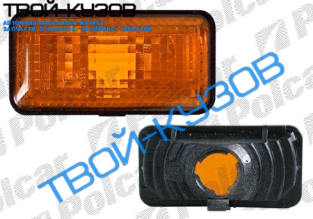 G3/VEN 91- ПОВТОРИТЕЛЬ L=R ЖЕЛТЫЙ (КВАДРАТНЫЙ)