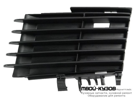 РЕШЕТКА БАМПЕРА ПЕРЕДНИЙ ПРАВАЯ СТОРОНА ЧЁРНЫЙ (ТАЙВАНЬ) для Opel VECTRA С (04.2002-) SIGNUM (2003-)