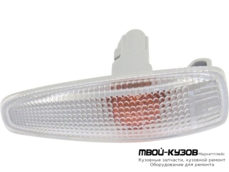 ПОВТОРИТЕЛЬ ПОВОРОТА В КРЫЛО ЛЕВАЯ = ПРАВАЯ (DEPO) ПРОЗРАЧНЫЙН для Mitsubishi LANCER (03.2007-), Mitsubishi OUTLANDER (2003-), Mitsubishi PAJERO / MONTERO (2000-2002) (2003-)