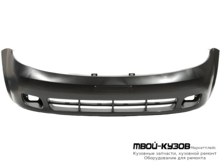 БАМПЕР ПЕРЕДНИЙ С ОТВЕРСТИЯМИ ПОД ПРОТИВОТУМАННЫЕ ФАРЫ (ХЭТЧБЭК) (ТАЙВАНЬ) для Chevrolet LACETTI (2004-) / DAEWOO NUBIRA (2004-)