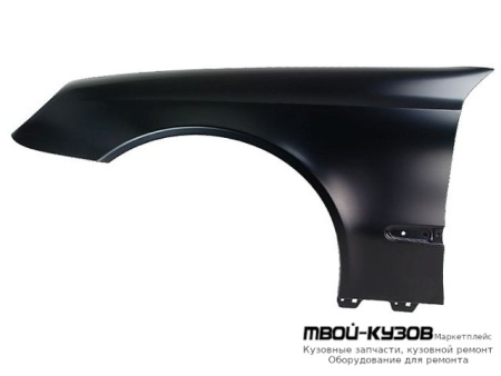 КРЫЛО ПЕРЕДНИЙ ЛЕВАЯ СТОРОНА С ОТВ ПОД МОЛДИНГ СТАЛЬН (ТАЙВАНЬ) для Mercedes W211 (07.2002-)