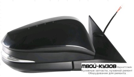 ЗЕРКАЛО ПРАВАЯ СТОРОНА ЭЛЕКТР С ПОДОГРЕВОМ УКАЗАТЕЛЬ ПОВОРОТА (ТАЙВАНЬ) для Toyota HIGHLANDER (2014-)