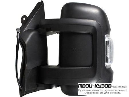 ЗЕРКАЛО ЛЕВАЯ СТОРОНА ЭЛЕКТР С ПОДОГРЕВОМ УКАЗАТЕЛЬ ПОВОРОТА , ТЕМПЕР ДАТЧИК (КИТАЙ) для Peugeot BOXER (2006-) / CITROEN JUMPER (2006-) / FIAT DUCATO кроме Рос.сборки (2006-)