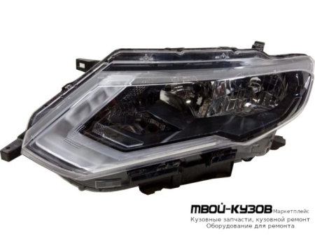 ФАРА ЛЕВАЯ СТОРОНА ПОД КОРРЕКТОР С ДИОД (КИТАЙ) для Nissan X-TRAIL (2015-)