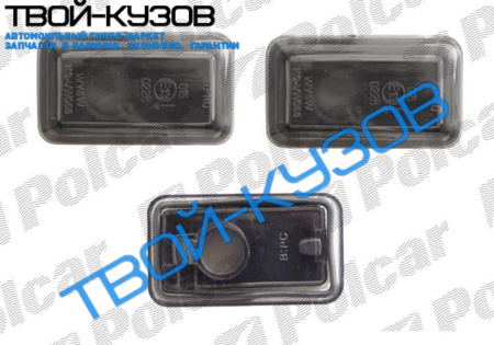 80/90/100/A6/G2/J2/B2/POLO 78-98 КОМПЛ. ПОВОРОТНИКОВ L+R ЧЕРНЫЕ,ТЮНИНГ