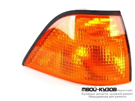 УКАЗ.ПОВОРОТА УГЛОВОЙ ПРАВАЯ СТОРОНА (КУПЕ) (кабриолет) (DEPO) ЖЕЛТ для BMW E36 (12.1990 - 01.2000)