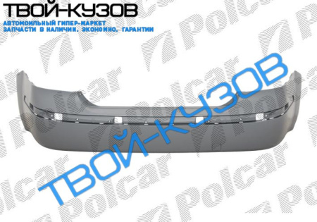 FOCUS II 05-БАМПЕР ЗАДНИЙ ГРУНТОВАННЫЙ SEDAN