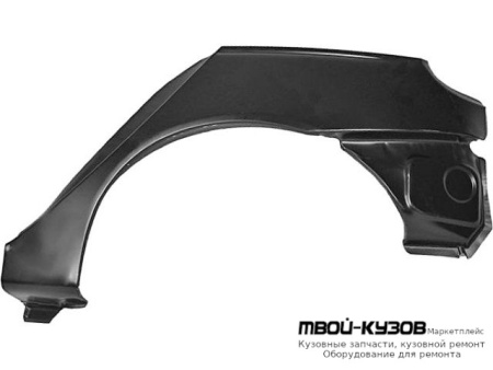 АРКА РЕМ.КРЫЛА ЗАДНИЙ ЛЕВАЯ СТОРОНА (5 дв) (ХЭТЧБЭК) (KLOKKERHOLM) для Renault MEGANE (07.1999 - 02.2003)
