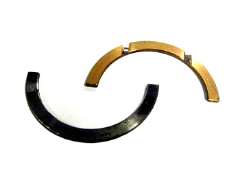 Полукольцо упорное коленвала ВАЗ-2101 (рем.)