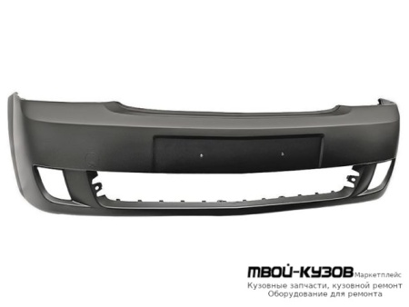 БАМПЕР ПЕРЕДНИЙ С ОТВЕРСТИЯМИ ПОД ПРОТИВОТУМАННЫЕ ФАРЫ ГРУНТ СЕРЫЙ (ТАЙВАНЬ) для Opel MERIVA (2003-2009)