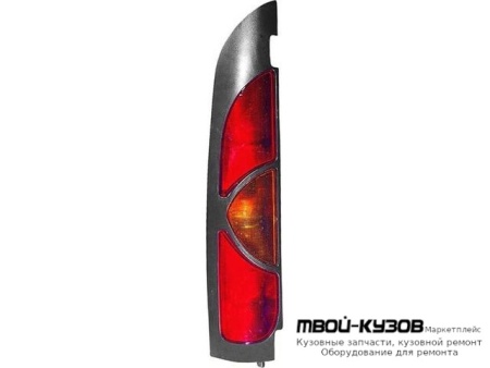 ФОНАРЬ ЗАДНИЙ ВНЕШНИЙ ЛЕВАЯ СТОРОНА П/ ДВОЙН ДВЕРЬ (DEPO) для Renault KANGOO (1997-2002)