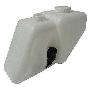 Бачок омывателя ВАЗ-2108 (под 1 мотор) 5 л под датчик с мотором