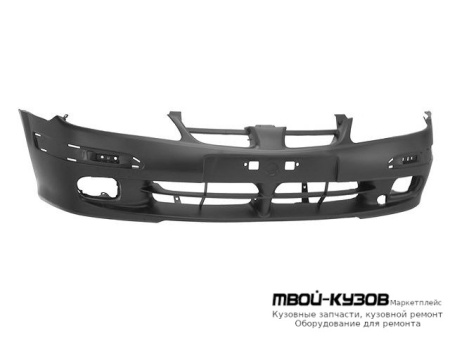 БАМПЕР ПЕРЕДНИЙ ЧЁРНЫЙ (ТАЙВАНЬ) для Nissan ALMERA N16 (06.2000-)
