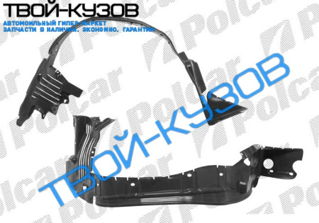 W210 95- ЛОКЕР (ПОДКРЫЛЬНИК) ПЕРЕДНИЙ ЛЕВЫЙ