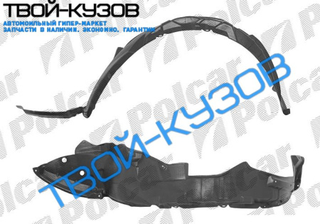 AURIS 0307- ЛОКЕР ПЕРЕДНИЙ ЛЕВЫЙ