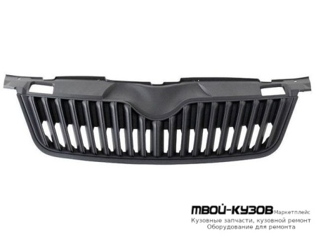 РЕШЕТКА РАДИАТОРА ЧЁРНЫЙ (ТАЙВАНЬ) для Skoda FABIA / ROOMSTER (2010-)