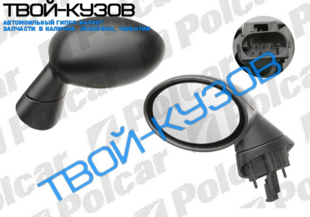 COOPER S 06.01-/CABRIO 07.04-07.07 - ЗЕРКАЛО L ЭЛЕКТРИКА+ ОБОГРЕВ