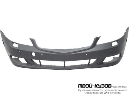 БАМПЕР ПЕРЕДНИЙ ПОД ДАТЧИКИ (ориг.) для Mercedes W221 (10.2005-)