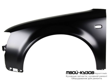 КРЫЛО ПЕРЕДНИЙ ЛЕВАЯ СТОРОНА (ТАЙВАНЬ) для Audi A4 (02.2001 - 2004)