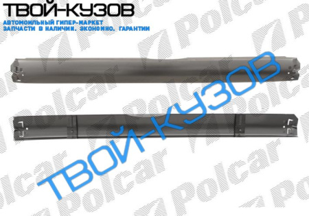 TRANSIT 0894-00 БАМПЕР ЗАДНИЙ ЖЕЛЕЗНЫЙ (ЦЕНТРАЛЬНАЯ ЧАСТЬ)