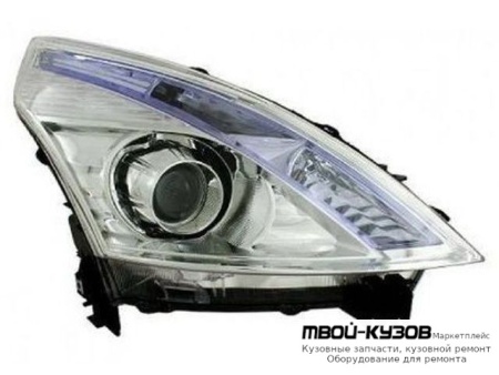 ФАРА ПРАВАЯ СТОРОНА ЛИНЗОВАННАЯ (БИКСЕНОН) (КИТАЙ) для Nissan TEANA (2008-2013)