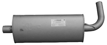 Глушитель осн.ВАЗ-2123 GM (без гусака) с 2004г.в. (AS)