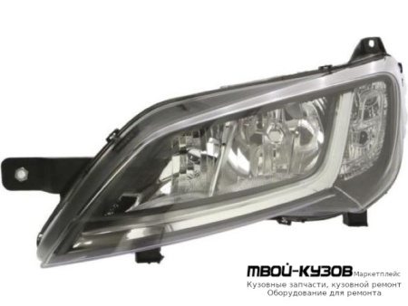 ФАРА ЛЕВАЯ СТОРОНА С КОРРЕКТОР (DEPO) для Peugeot BOXER (2014-) / FIAT DUCATO (2014-)