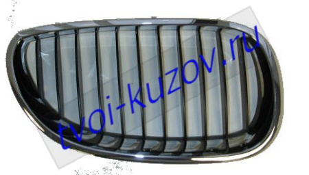 E60 (545-M5) РЕШЕТКА радиатора правая сторона хромировано-черн.