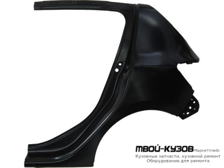 КРЫЛО ЗАДНИЙ ЛЕВАЯ СТОРОНА С ОТВ П/РАСШИРИТ (КИТАЙ) для Renault LOGAN / SANDERO (2014-)