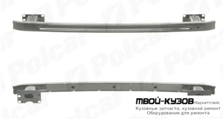 УСИЛИТЕЛЬ БАМПЕРА ПЕРЕДНИЙ НИЖН МЕТАЛ (ТАЙВАНЬ) для Peugeot 407 (2004-)