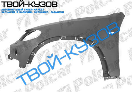 X5 E70 06-КРЫЛО ПЕРЕДНЕЕ L С ОТВ