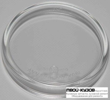 СТЕКЛО ФАРЫ ПРОТИВОТУМ ЛЕВАЯ = ПРАВАЯ (РОССИЯ) для Citroen C3 (05.2002 - 10.2005) (11.2005-)