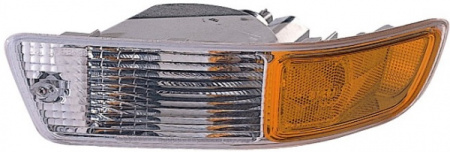 RAV4 УКАЗАТЕЛЬ ПОВОРОТА нижний левый в бампер (USA) бело-желтый