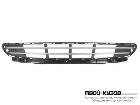 РЕШЕТКА БАМПЕРА ПЕРЕДНИЙ (ТАЙВАНЬ) для Mercedes W203 (07.2000-)