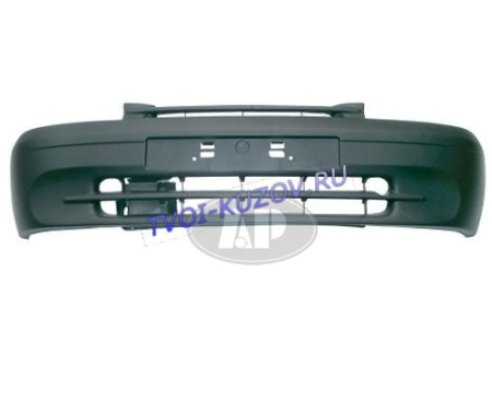 БАМПЕР ПЕРЕДНИЙ БЕЗ ОТВ ПОД П/Т  - для RENAULT KANGOO