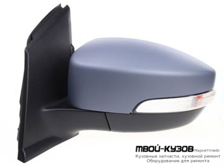 ЗЕРКАЛО ЛЕВАЯ СТОРОНА ЭЛЕКТР С ПОДОГРЕВОМ , УКАЗАТЕЛЬ ПОВОРОТА (ASPHERICAL) (ТАЙВАНЬ) для Ford KUGA (2013-)