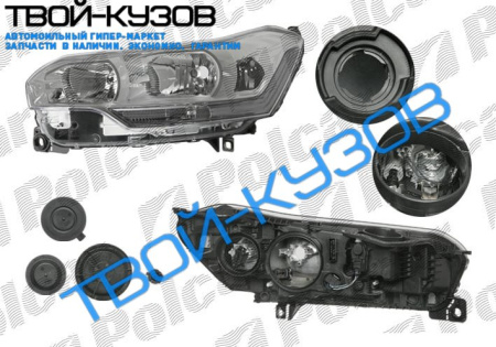 С5 08- ФАРА ЭЛЕКТРИКА L С МОТОРОМH1+H7+H7