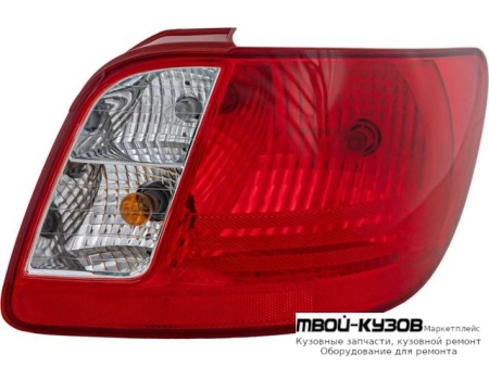 ФОНАРЬ ЗАДНИЙ ВНЕШНИЙ ПРАВАЯ СТОРОНА (СЕДАН) (DEPO) для KIA RIO III (2005-)