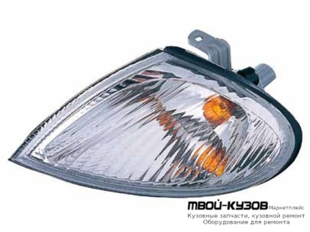 УКАЗ.ПОВОРОТА УГЛОВОЙ ЛЕВАЯ СТОРОНА (DEPO) ПРОЗРАЧНЫЙН для Hyundai ELANTRA (11.1995 - 04.1998) (05.1998 - 2000)