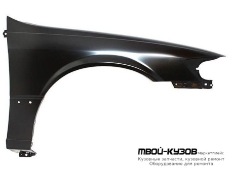 КРЫЛО ПЕРЕДНИЙ ПРАВАЯ СТОРОНА БЕЗ ОТВ ПОД ПОВТОРИТЕЛЬ (ТАЙВАНЬ) для Toyota CAMRY V20 (07.1996 - 09.2001)
